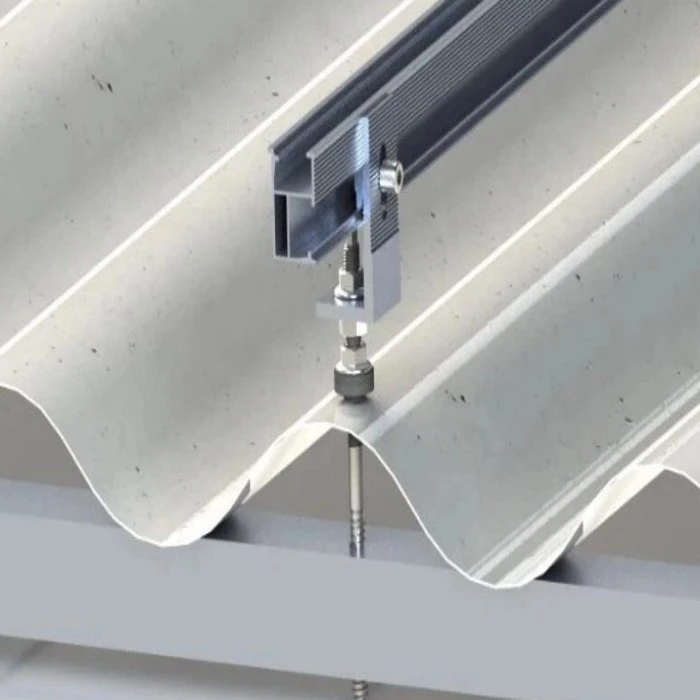installation solar L feet